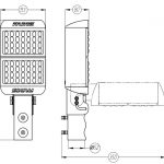 FP 150 50W Уличный консольный светодиодный светильник